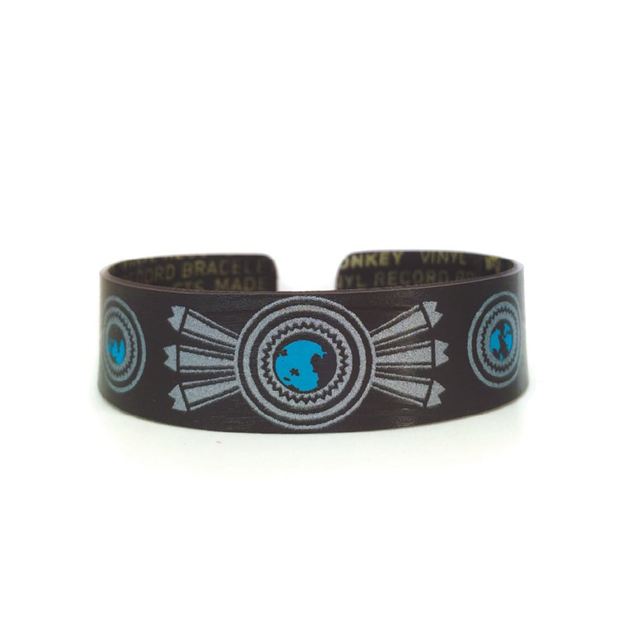 Image of Light Turquoise and Silver Bracelet  