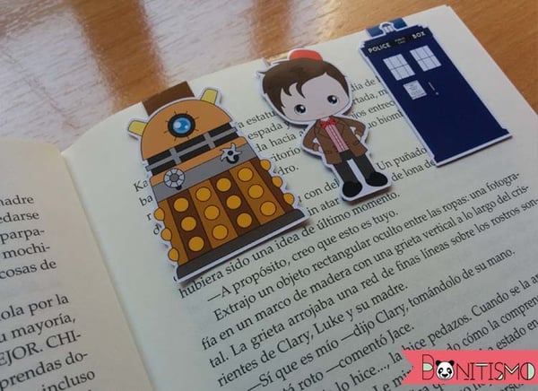 Image of Magnetic Bookmarks - Dr Who