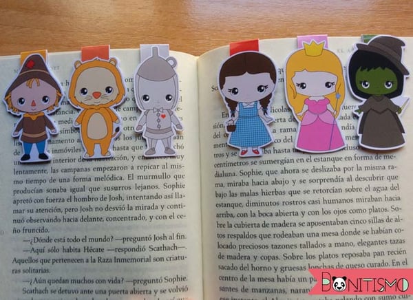 Image of Magnetic Bookmarks - Wizard of Oz