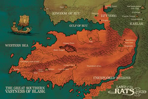 Land of the Rats “Vastness” poster