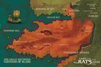 Image 1 of Land of the Rats “Vastness” poster