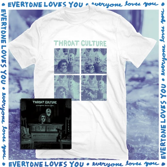 Image of Throat Culture - Everyone Loves You 7" + shirt bundle