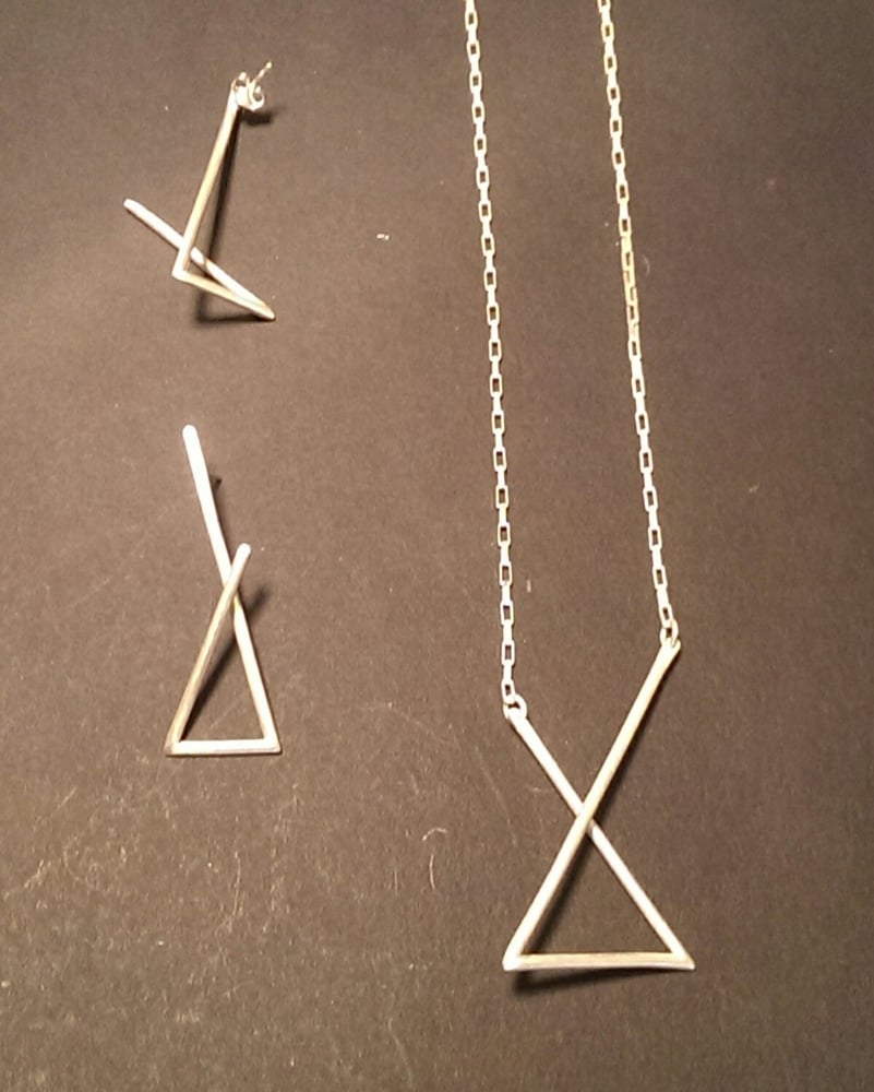 Image of Triangular Spaces: Necklace
