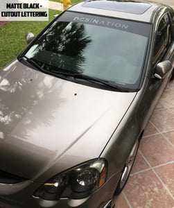 Image of Top Windshield Banner