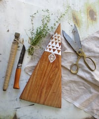 'Saltwater + Sand' | Handcrafted Reclaimed White Cedar Serving Board