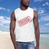 Men's Muscle Tank Red Stamp