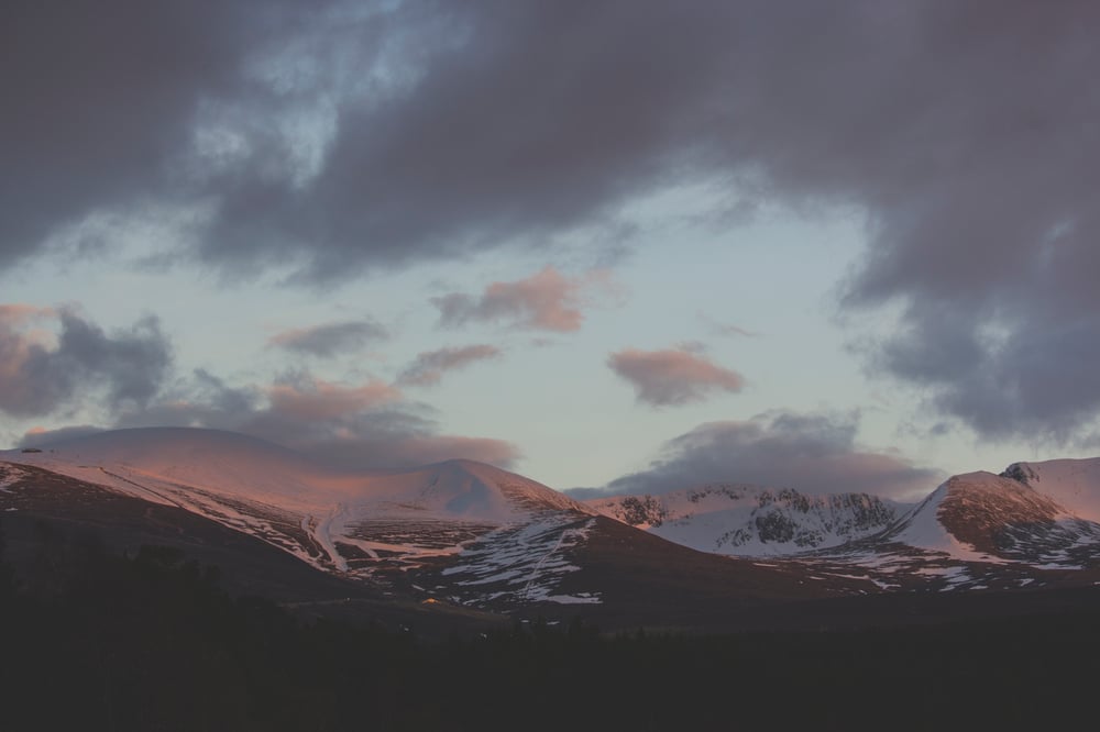 Image of Cairngorm Mountain Sunset