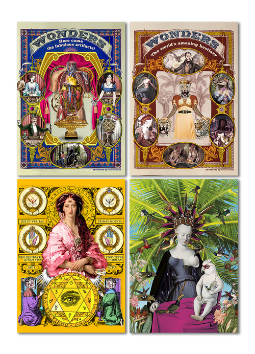 Image of 8 Postcards Set -