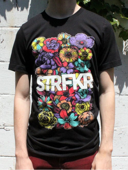 Image of Alaska Flowers (Black)
