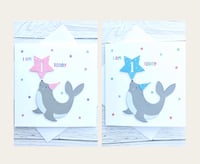 Image 1 of Personalised Kids Sea Lion - Special Age Birthday Card - Custom Milestone Card for Boys and Girls