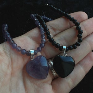 Image of Stone Heart Necklace