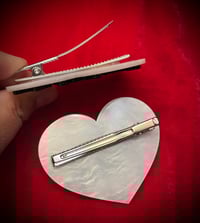 Image 2 of I Love Spooky Acrylic Hair Clip