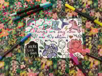 Image 3 of Things we say now A5 colouring book