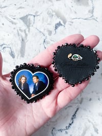 Image 2 of X-Files Earrings (Dangly or Fingernail Posts)