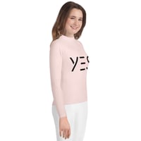 Image 1 of La Gazza X Nora Youth Rash Guard
