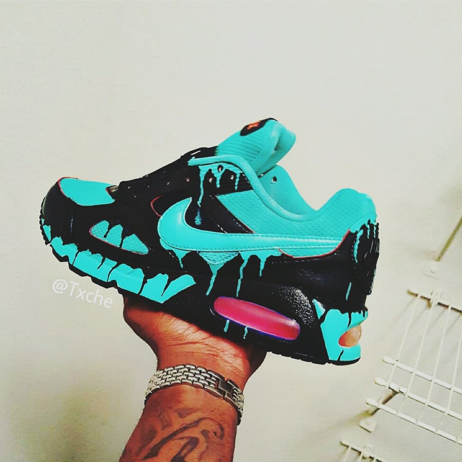 Image of "DRIPPY TIFFANY" Air Maxes
