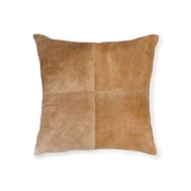 Image of 676685004314 Natural -Cowhide Pillow 18x18 Tan