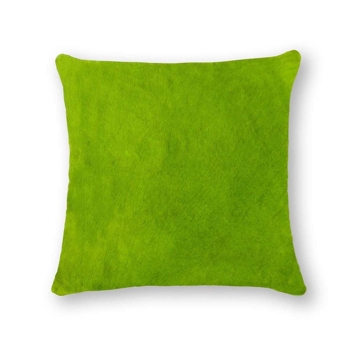 Natural Rugs 676685 Natural Torino Cowhide Pillow 18x18 Lime