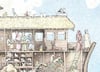 Noah's Ark 17" X 19"