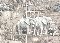 Image 5 of Noah's Ark 13" X 19"