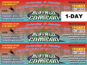Image of Single Day Buffalo Comicon Ticket SALE (for Sept 2016 event)