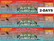 Image of 2-Day Buffalo Comicon Ticket SALE (for Sept 2016 event)