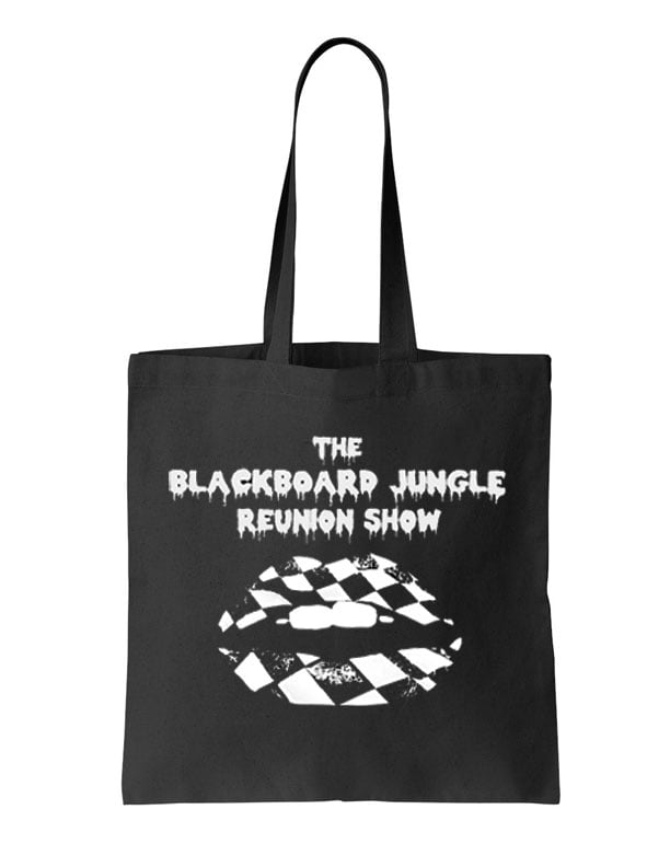 Image of OFFICIAL - BLACKBOARD JUNGLE - "2016 REUNION SHOW" TOTE BAG