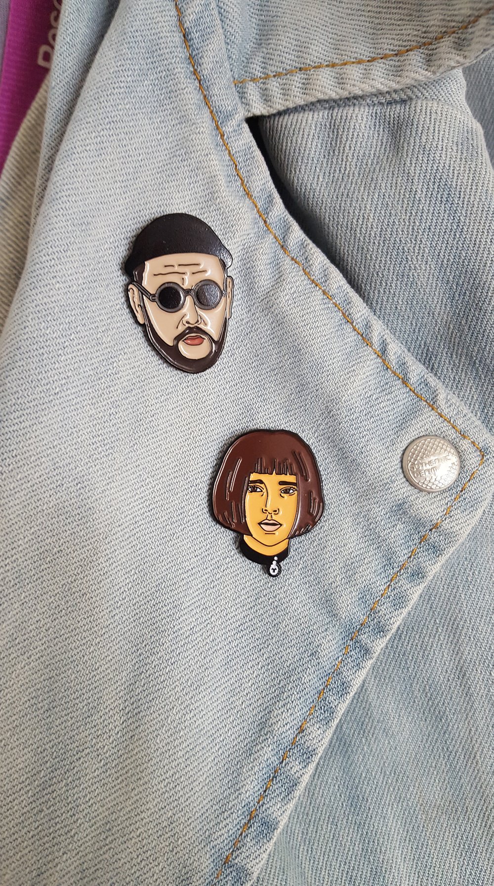 Image of Leon & Mathilda Lapel Pin Bundle