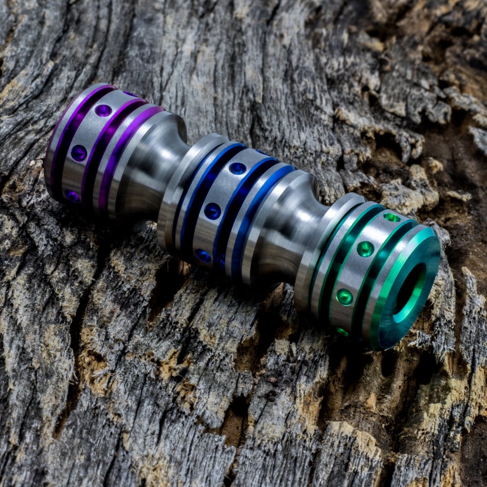 Image of High-Five Machined & Anodized Bead Set #3