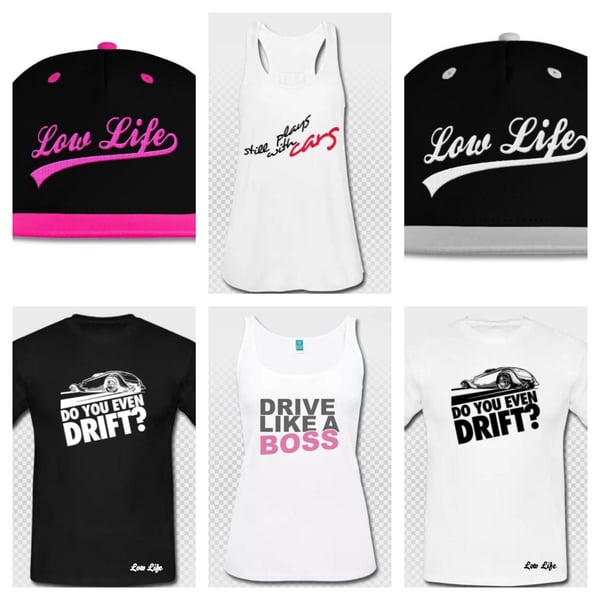 Image of MENS & LADIES Low Life Apparel & SnapBacks