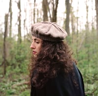 Image 3 of Dresden Beret of merino (shown in blush)