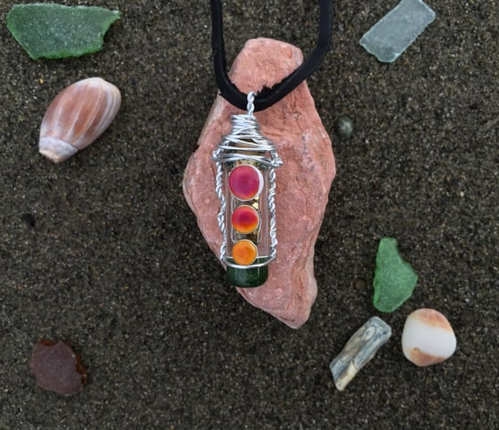 Image of Amber Sunset Fairy Dust Choker