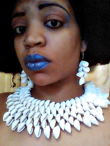Image of HandCrafted Cowrie Tribal Set 