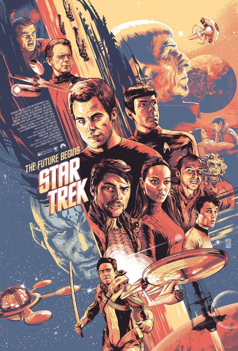 Poster stars. Постер Star Trek. Звёздный путь Star Trek (2009). Star Trek 2009 poster.