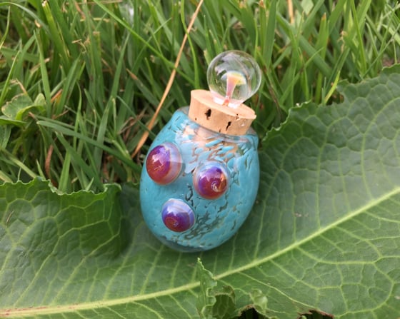 Image of Aqua Berry Shroom Pocket Jar