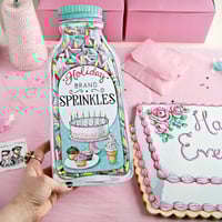 Image 4 of Jumbo "Bottle of Sprinkles" plaque