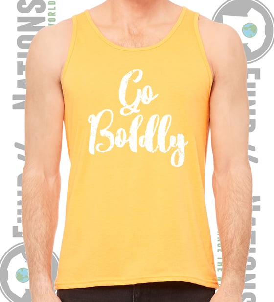 Image of Go Boldly Tanks - Yellow
