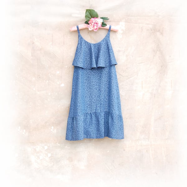 Image of 'Denim Days' Breastfeeding Mini Maxi Dress