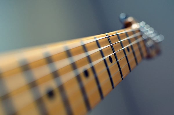 Image of Encordoamento de guitarra