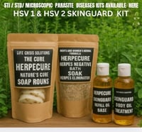 Image 1 of THE HERPECURE HERPEGUARD SKINGUARD HERPES CARE KIT