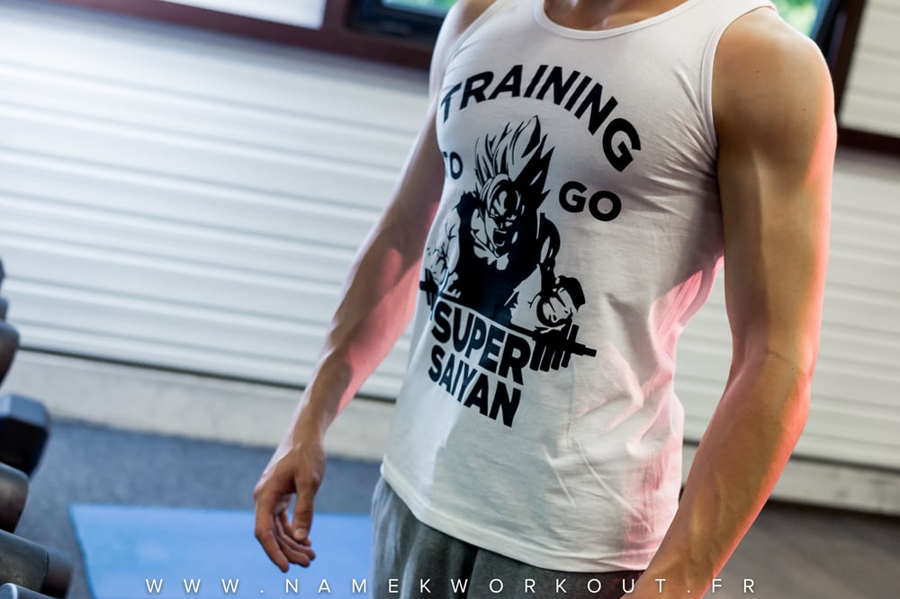 Image of DÉBARDEUR "Training To Go Super SAIYAN"