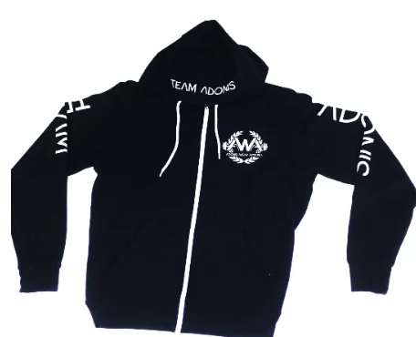Image of REFUSE MEDIOCRITY Zip Up Hoodie