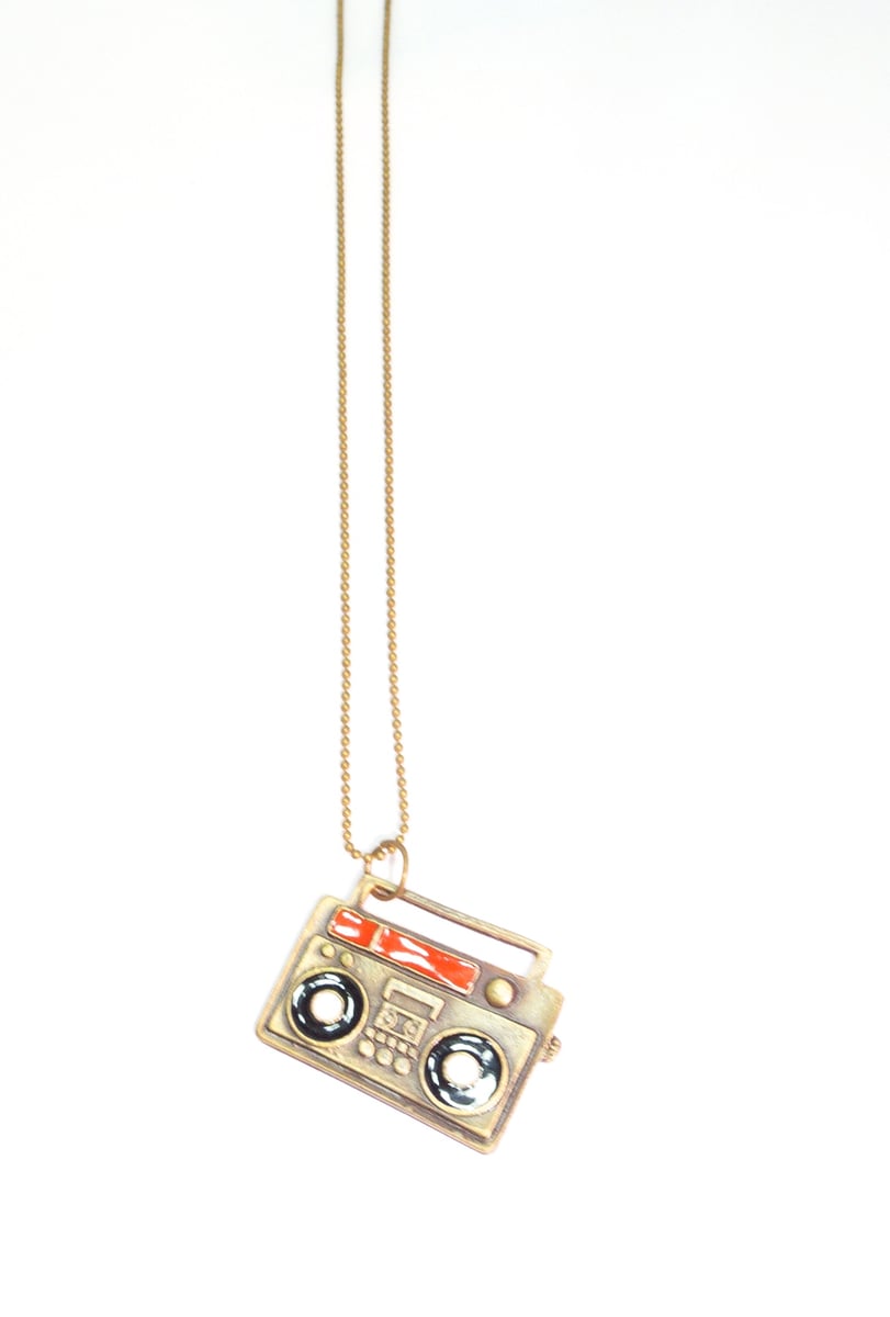 Movements Boutique — Boombox Charm Necklace