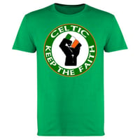 Image 1 of Celtic Keep The Faith Ultras/Casuals T-shirts.