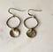 Image of Organic brushed Silver Earrings 