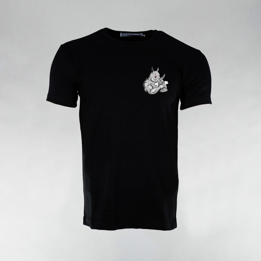 Image of Rhino Tee black 