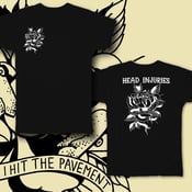 Image of HIT THE PAVEMENT BLACK TEE