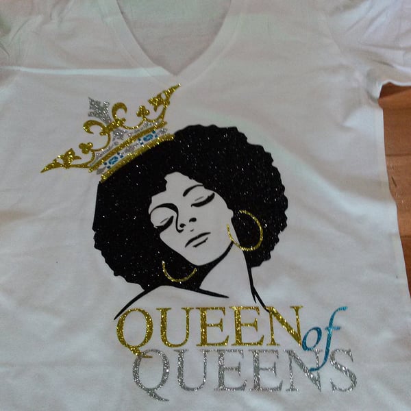 Image of Queen of Queens baby tee