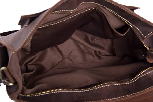 Image of High Quality Genuine Leather Briefcase Men Messenger Shoulder Bag Men Handbags 9098