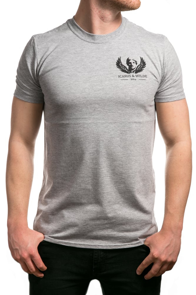 Image of Icarus & Wilde Grey Marl Icarus Tee